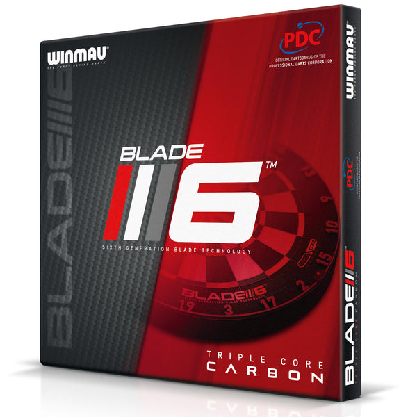 Dartboard Winmau Blade 6 Triple Core Carbon PDC