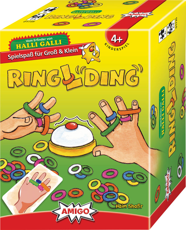 Ring L Ding Tolle Amigo Spiele für die ganze Familie sicher, schnell und günstig bei Kartenkönig kaufen. Heute vor 15 Uhr bestellen und wir versenden Taggleich. Viel Spaß beim Familienspiel Spielen. https://www.kartenkoenig.com