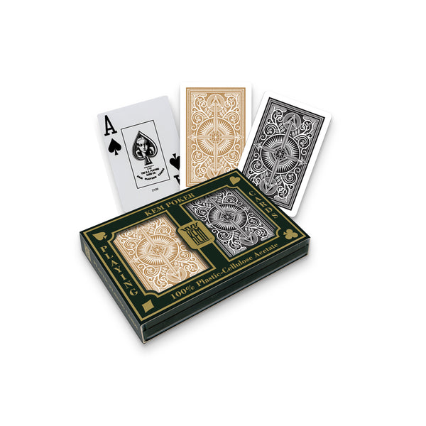 KEM Wide Arrow 2 Jumbo Index Exclusives Kartenspiel Set Pokersize