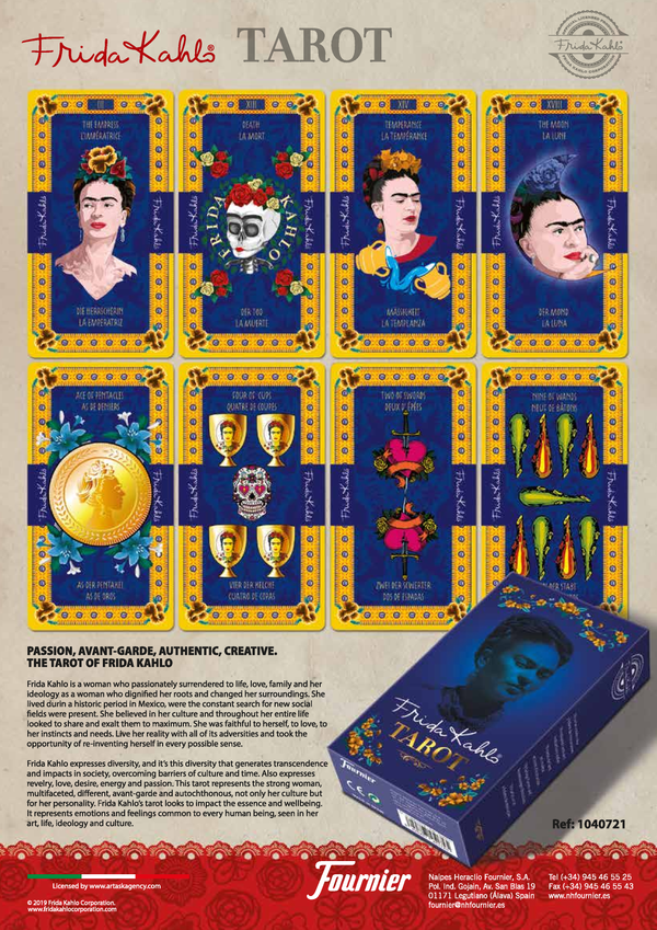 Fournier Frida Kahlo Tarot Karten