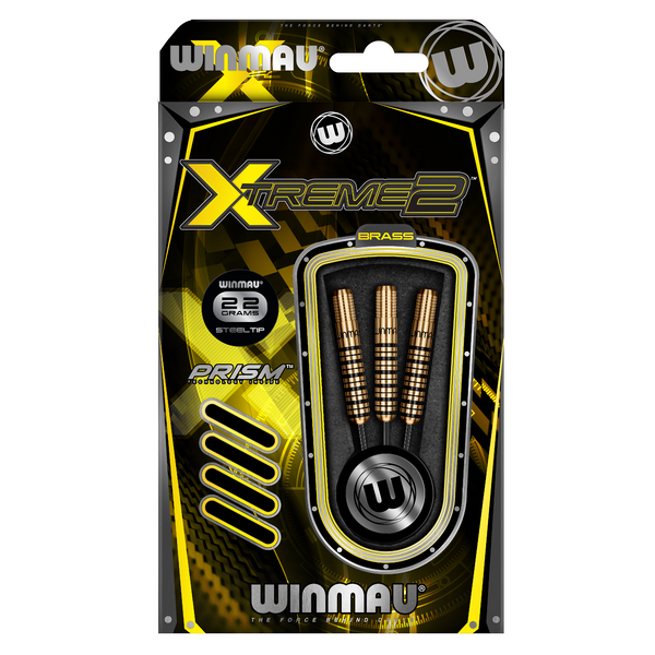 Winmau Dart Set Xtreme2 - 24 Gramm Messing Steeltip 1226-22