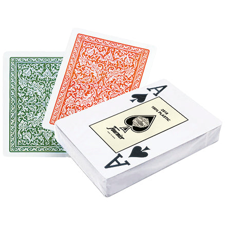 Fournier 2818 Plastik Spielkarten 2 Jumbo Index (Casinos only)