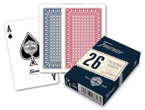 Fournier 26 2 Standard Index Bridgesize Spielkarten Set