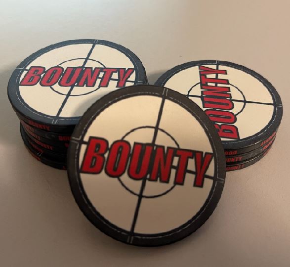 Bounty Button für Bounty Pokerturniere