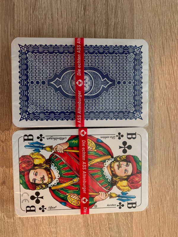 Altenburger Casino Card für die Gastronomie und für zuhause. Französisches Bild. Poker, Romme, Kanasta, Batak, Bridge.