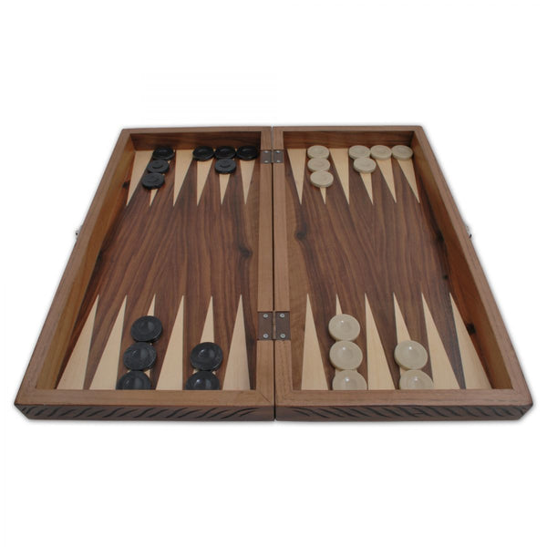 Backgammon Carved Massiv Tavla