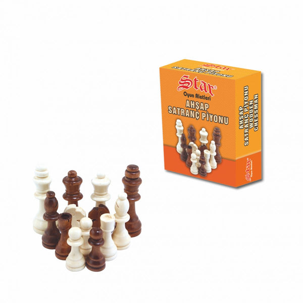 Schachfiguren Holz No.3